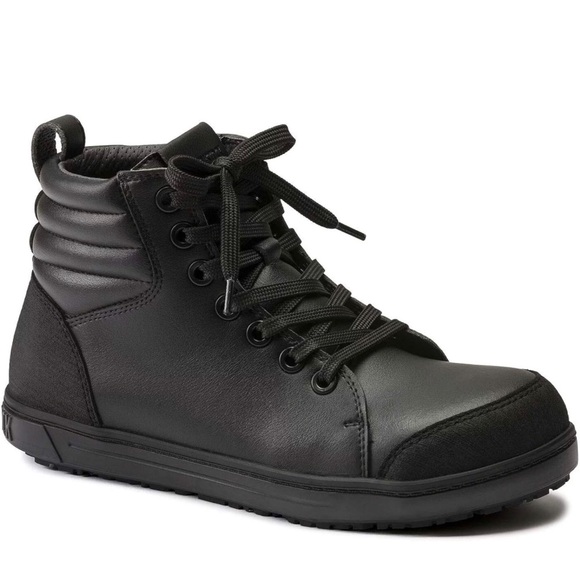 Birkenstock QS700 Black Safety Steel Toe Boots Size 38 EU, US